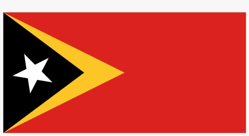Download Svg Download Png - National East Timor Flag, transparent png download