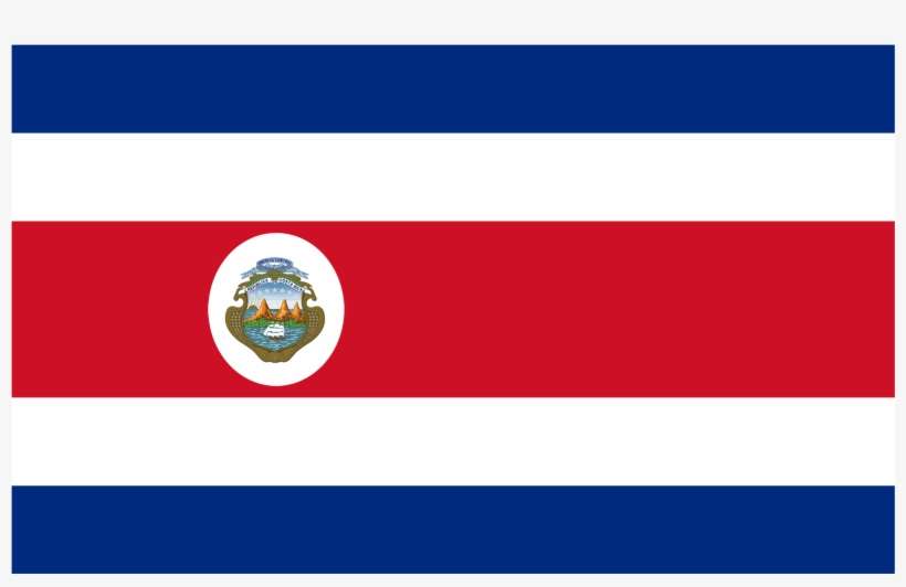 Costa Rica H2h Stats - National Flags Of Costa Rica, transparent png download