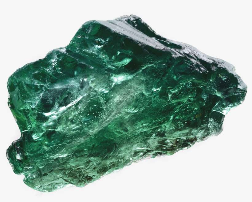 Transparent Minerals Emerald Green - Emerald Rock Png, transparent png download