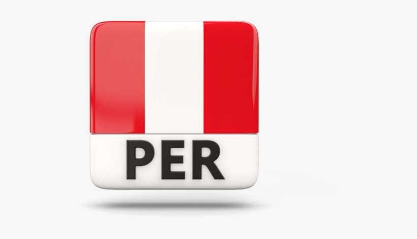 Illustration Of Flag Of Peru - Flag Of Peru, transparent png download