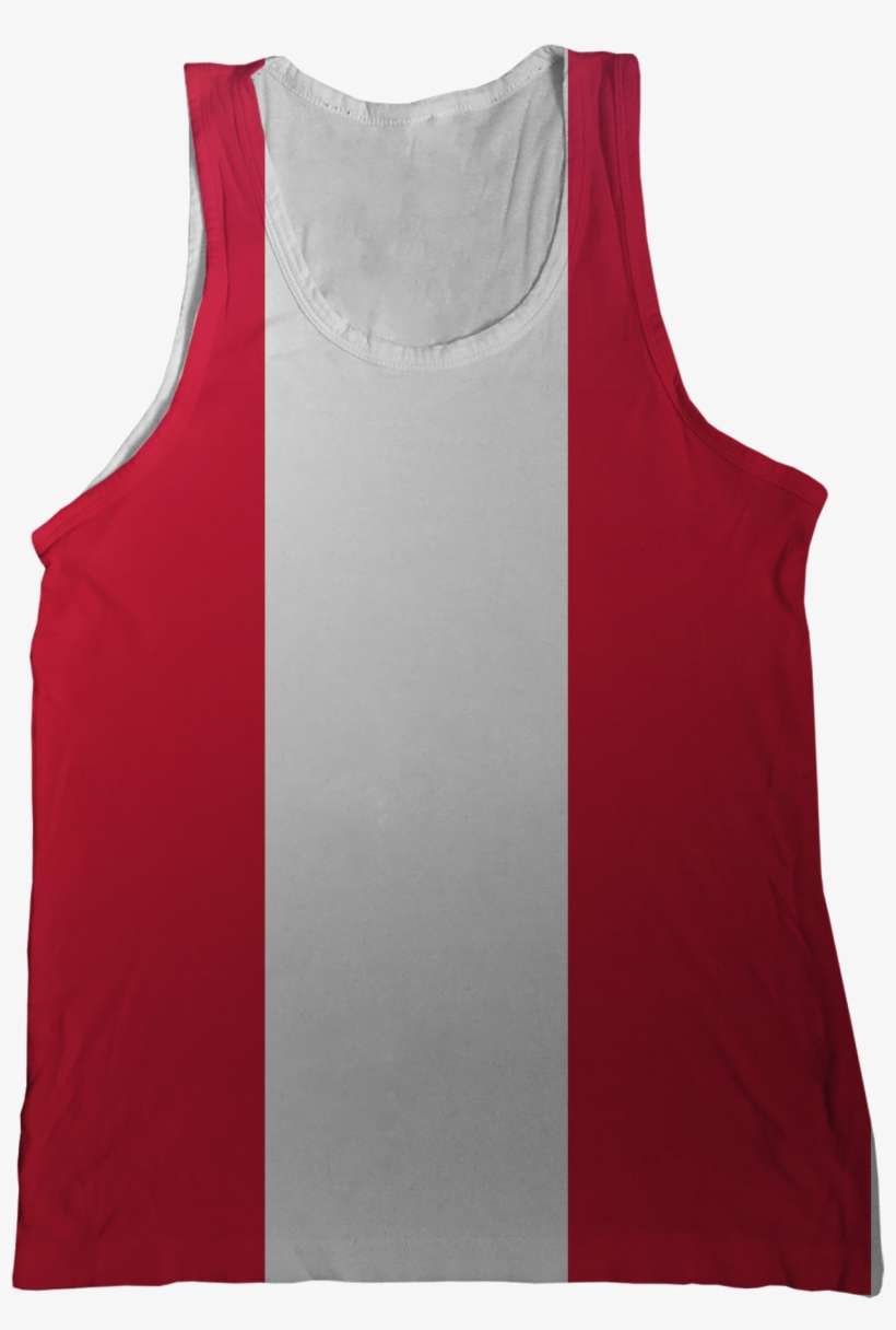 Peru Flag Tank Top - Peru, transparent png download