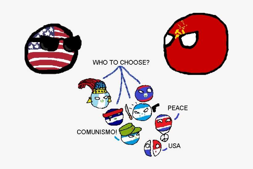 Central American Crisis - Polandball Central America, transparent png download