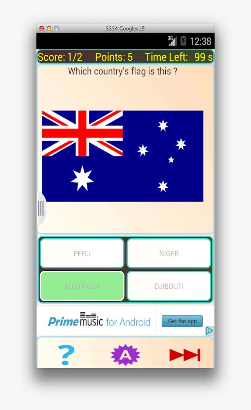 Australia Football Tile Coaster, transparent png download