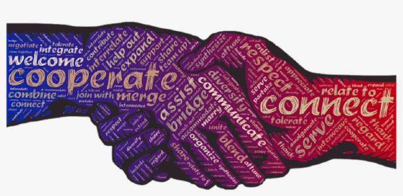 A Twist On The Golden Rule - Handshake Help, transparent png download