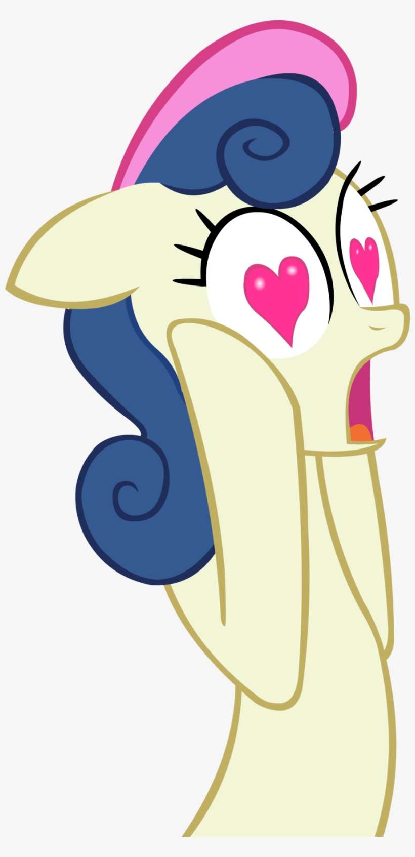 Bonbon Love Eyes By Chir - My Little Pony Love Eyes, transparent png download