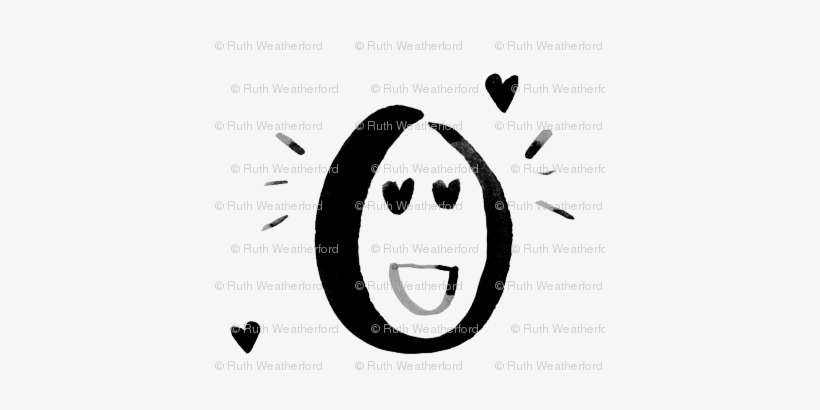 Heart Eyes - Emoticon, transparent png download