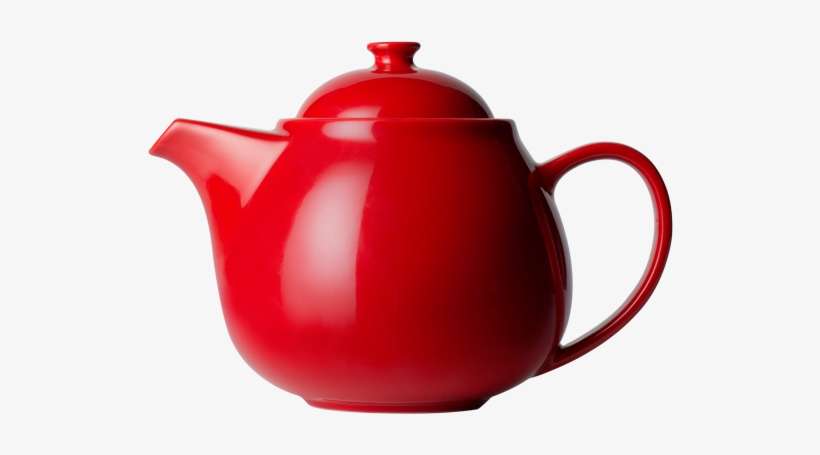 T2 Teaset Daisy Teapot Red Large - Tea, transparent png download