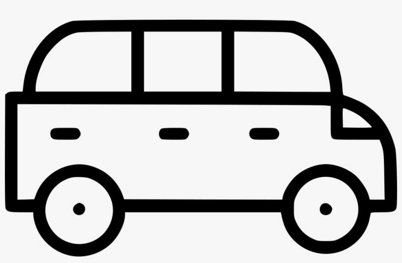 Limousine Comments - Car Cliparts Black And White, transparent png download