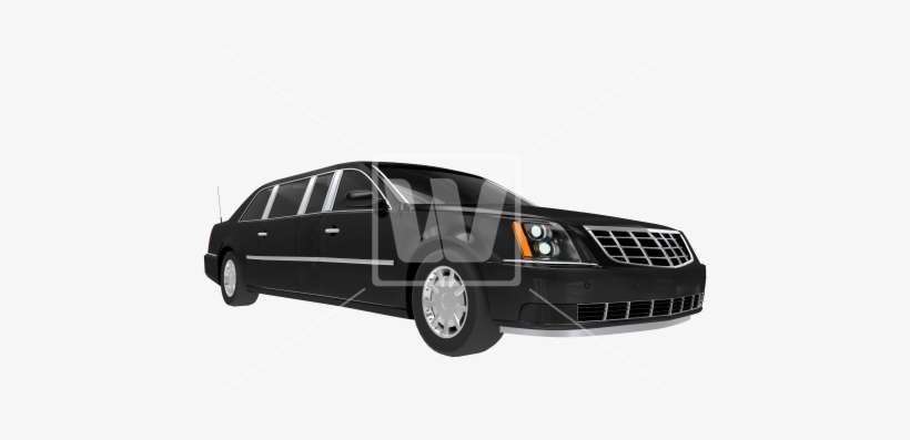 Elegant Limousine - Limousine, transparent png download