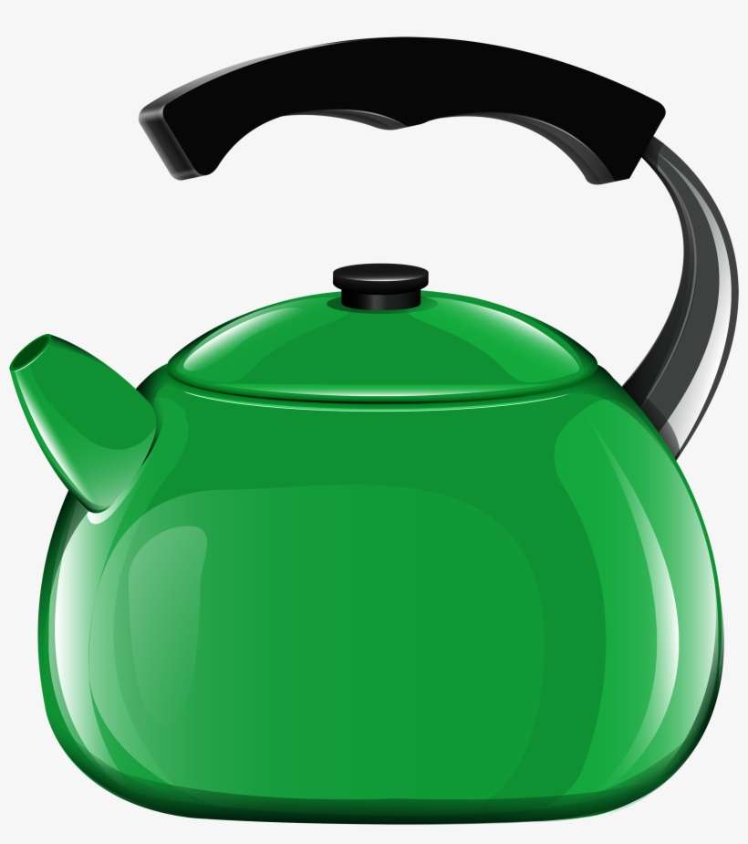 Green Kettle Png Best Web - Kettle Clipart, transparent png download