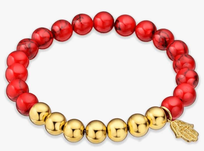 Red Coral Bracelet - Bracelet, transparent png download