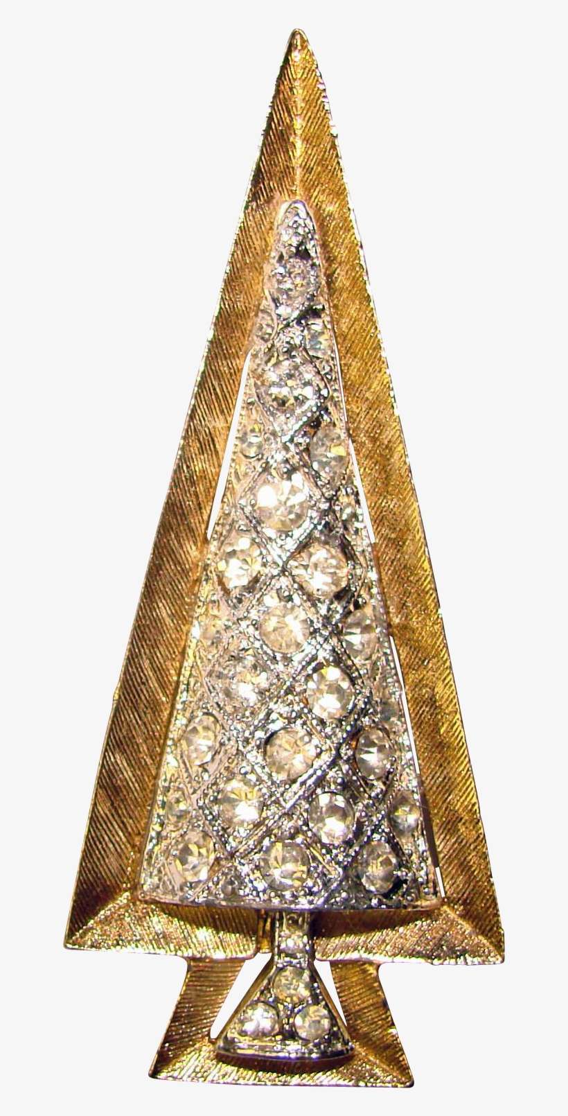 Fabulous Mid Century Mod Rhinestone Christmas Tree, transparent png download