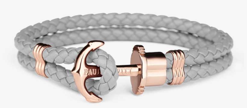 Ph Ph L R Gr L - Paul Hewitt Bracelet Grey, transparent png download