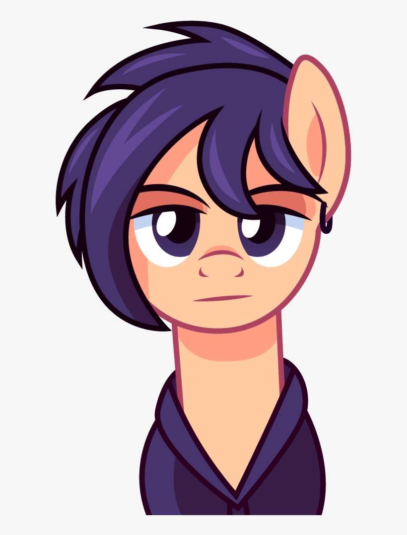 Cloudyglow, Bust, Cel Shading, Clothes, Ear Piercing, - Stardew Valley Sebastian, transparent png download