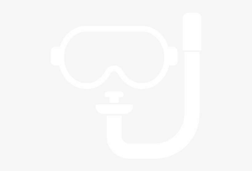 Snorkel - Snorkeling Icon Png White, transparent png download