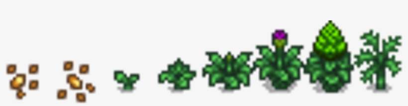 Artichoke Growth - Artichoke Stardew Valley, transparent png download