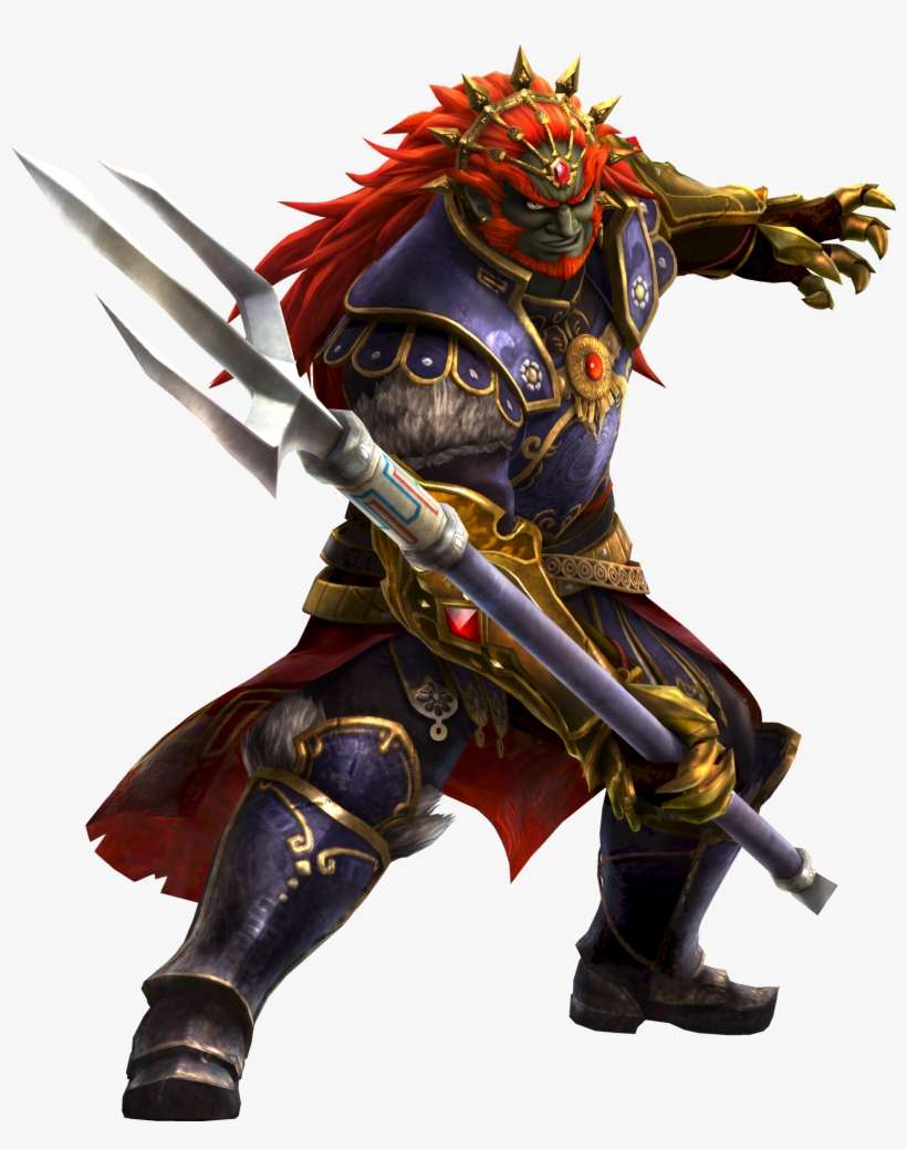 Ganondorf Trident - Hw - Hyrule Warriors Ganondorf Trident, transparent png download