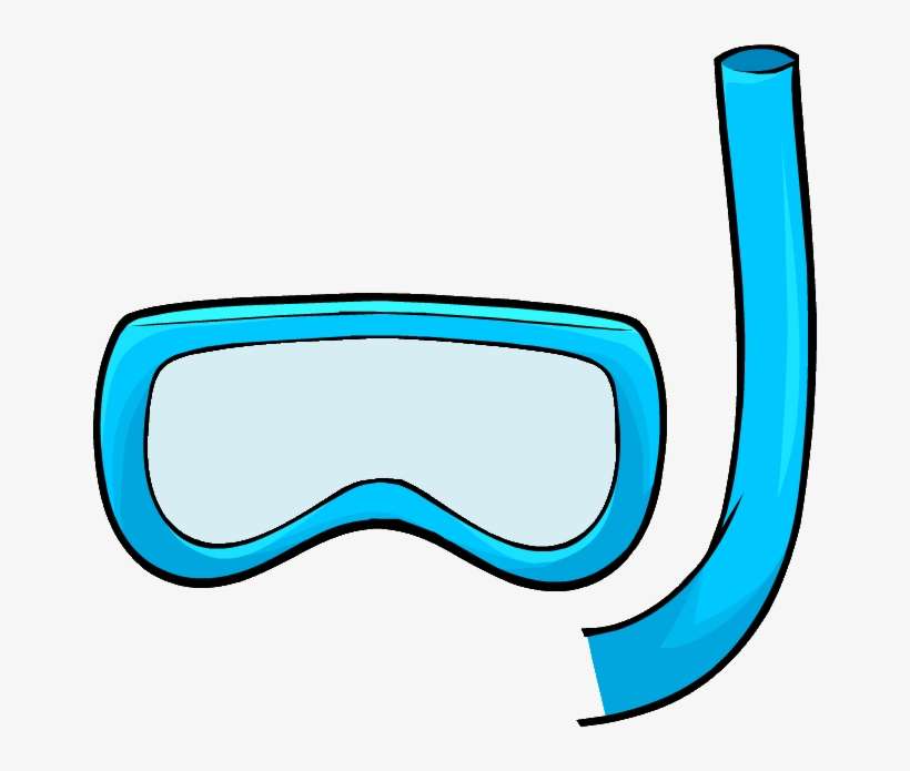 Publicado En 652 × 615 - Club Penguin Blue Snorkel, transparent png download