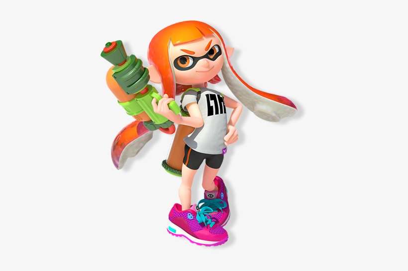 Inkling - Splatoon Inkling Girl, transparent png download