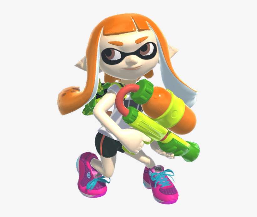 Download Zip Archive - Inklings Smash Bros Switch, transparent png download