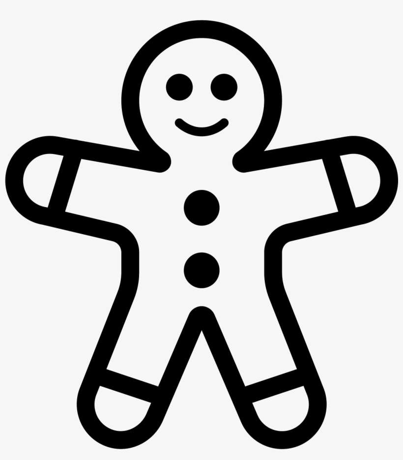 Gingerbread Man Png - Gingerbread Man, transparent png download