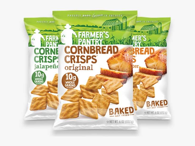 Learn More - Farmer's Pantry Honey Butter Cornbread Crisps 6 Oz., transparent png download