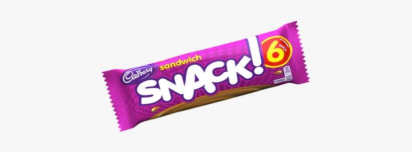 Cadbury Snack Sandwich - Cadbury Snack Sandwich 22g, transparent png download