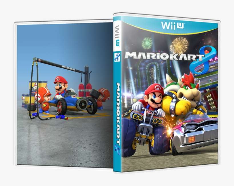 Imagei Created A Print-friendly Custom Game Cover For - Custom Mario Kart Games, transparent png download