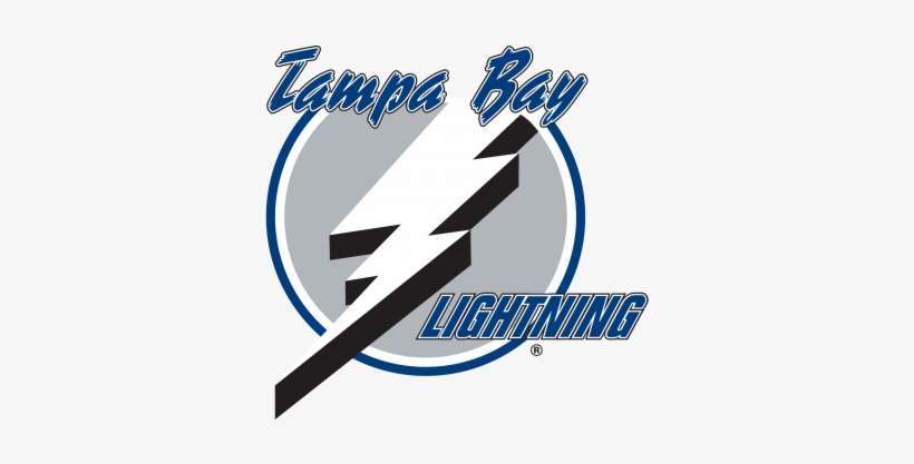 Tampa Bay Lightning Logo, 2001-2007 - Tampa Bay Lightning 1992 Logo, transparent png download