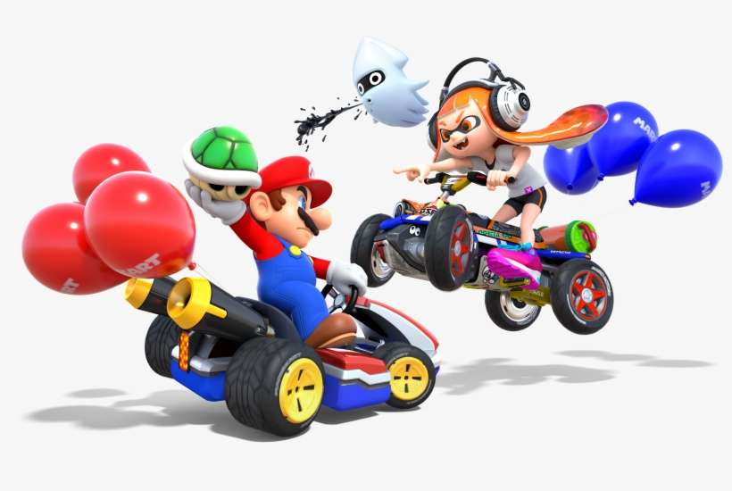 Mk8dart11 - Inkling Mario Kart 8, transparent png download