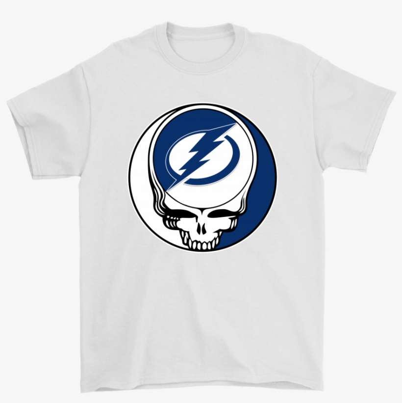 Nhl Team Tampa Bay Lightning X Grateful Dead Logo Band - Crescent, transparent png download