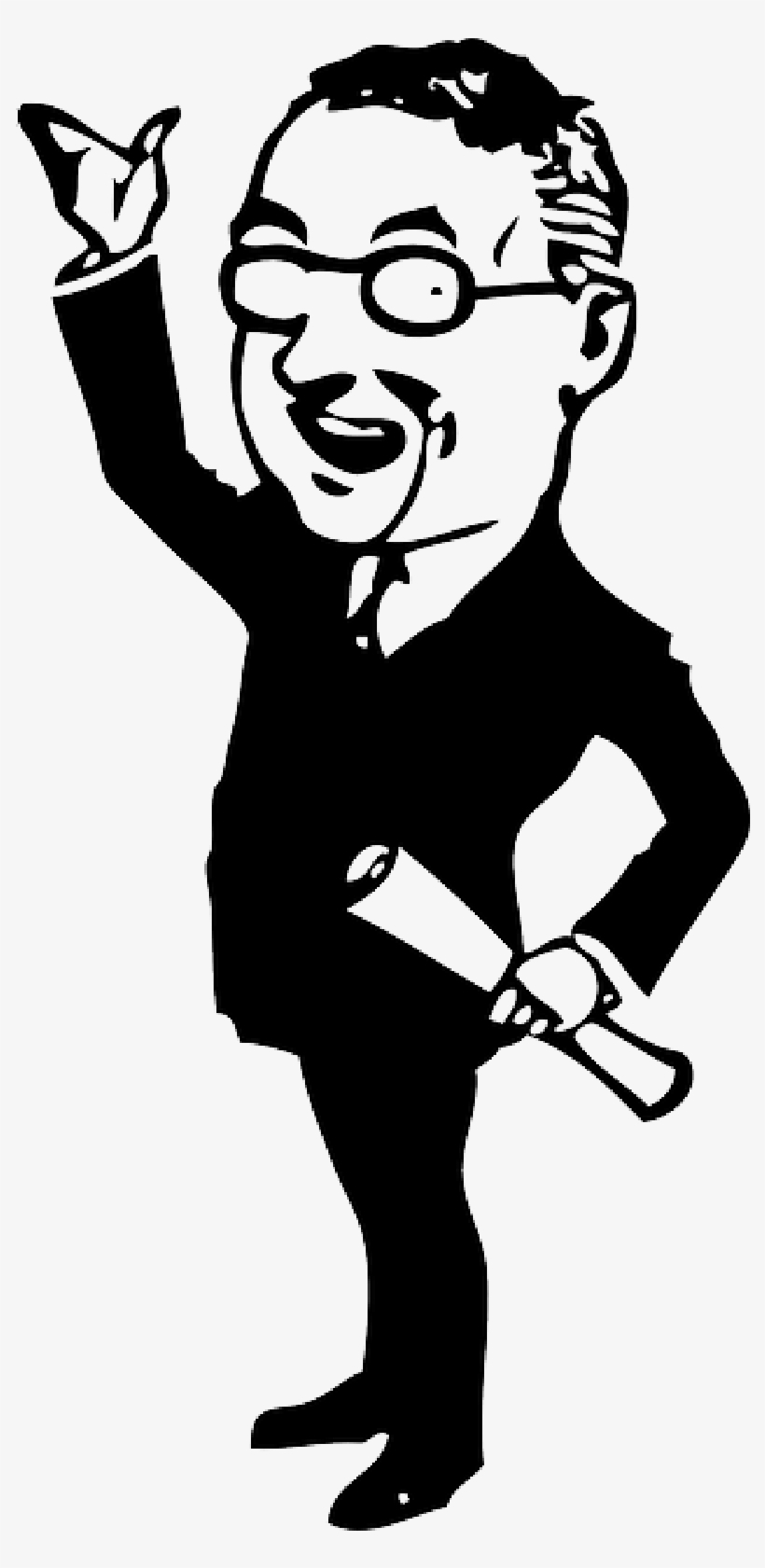 Man, Cartoon, Suit, Business, Businessman - Businessman Clip Art, transparent png download