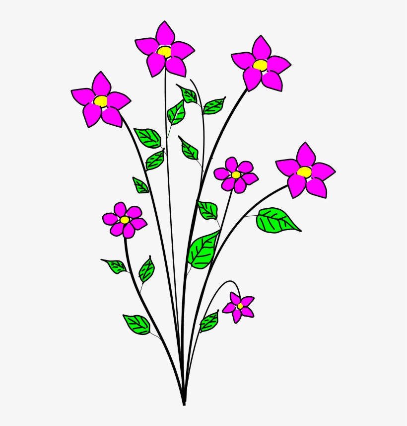Vector Free Bujung Tonrak Medium Image Png - Flowers Cliparts Free, transparent png download