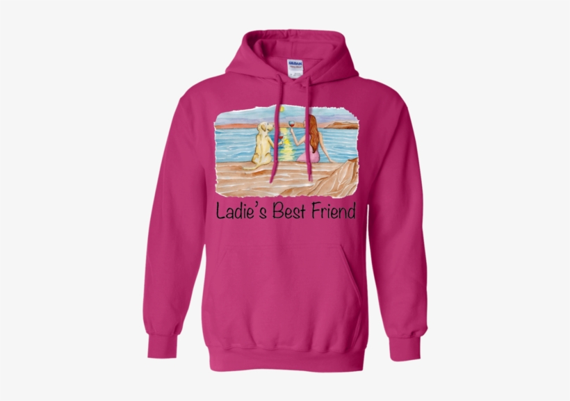 Ladie's Best Friend Watercolor Hoodie - Queens Are Born In April, Strong Black Woman, transparent png download
