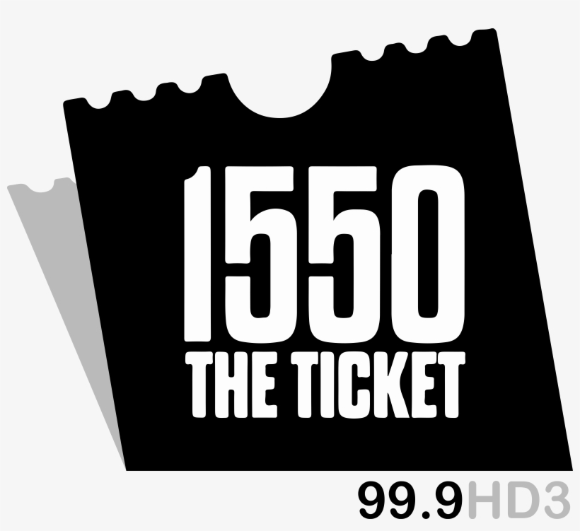 1550 The Ticket Logo Png Transparent - Capitol Broadcasting Company, transparent png download