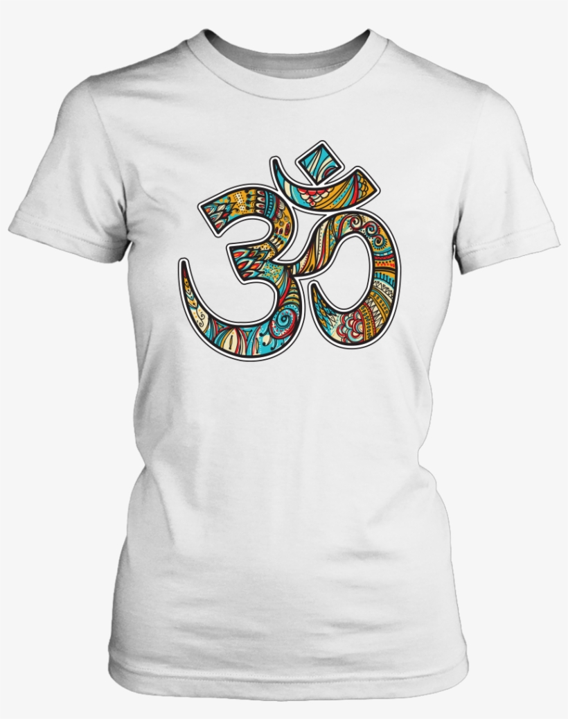 Watercolor Om T-shirt - Stronger Together Shirt, transparent png download