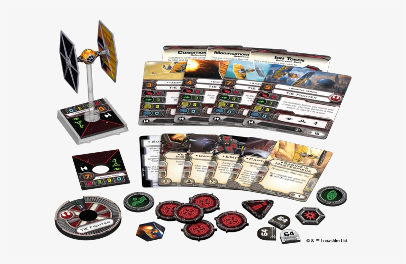 Swx59 Layout - X Wing Sabine's Tie, transparent png download