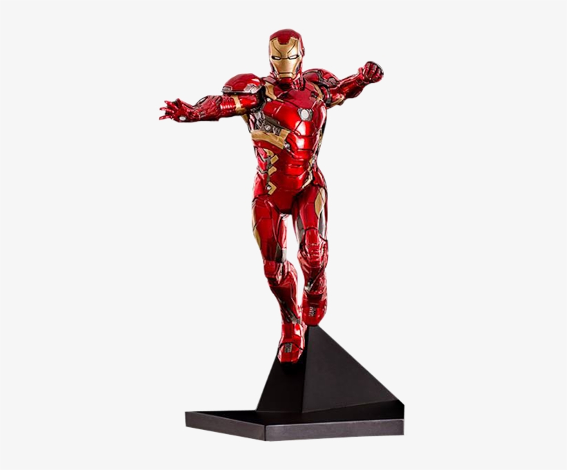 Captain America Civil War - Iron Man Civil War Iron Studios, transparent png download