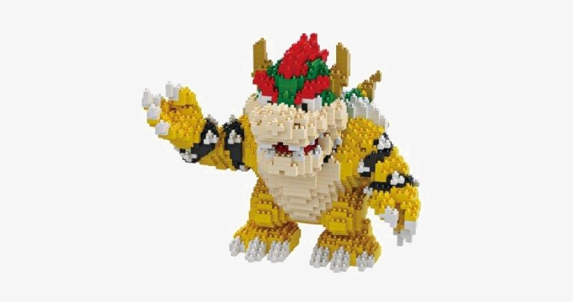 Bowser Png Image - Super Mario Lego, transparent png download