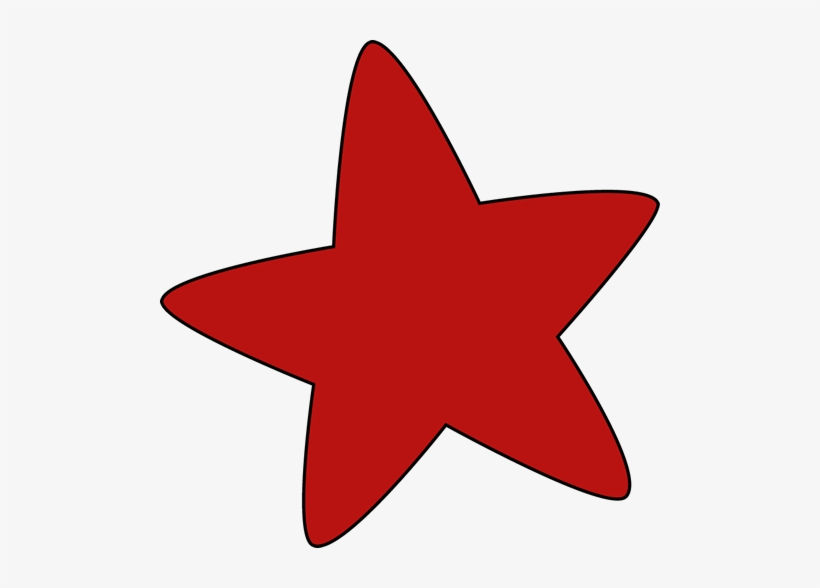 Star Clipart Red - Clip Art Red Star, transparent png download