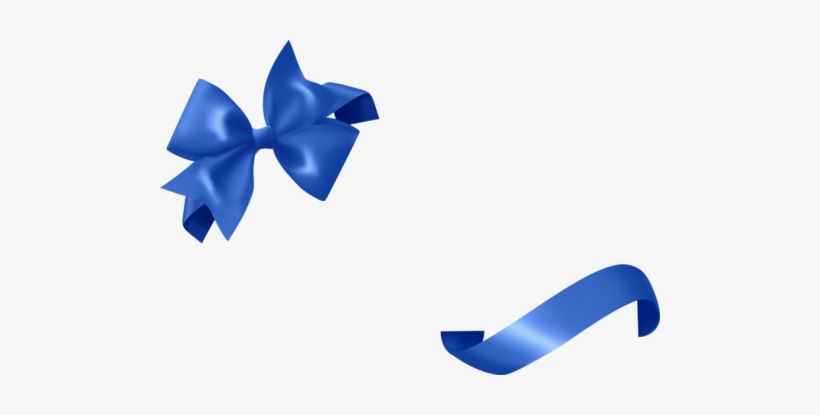 Ribbon Png Image - Blue Silk Ribbon Png, transparent png download
