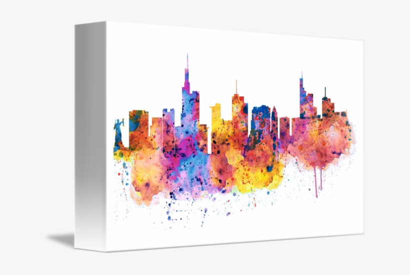 "frankfurt Skyline" By Marian Voicu - Frankfurt, transparent png download