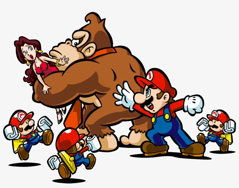 Mario Vs Donkey Kong Png Transparent Picture - Mario Vs Donkey Kong Art, transparent png download