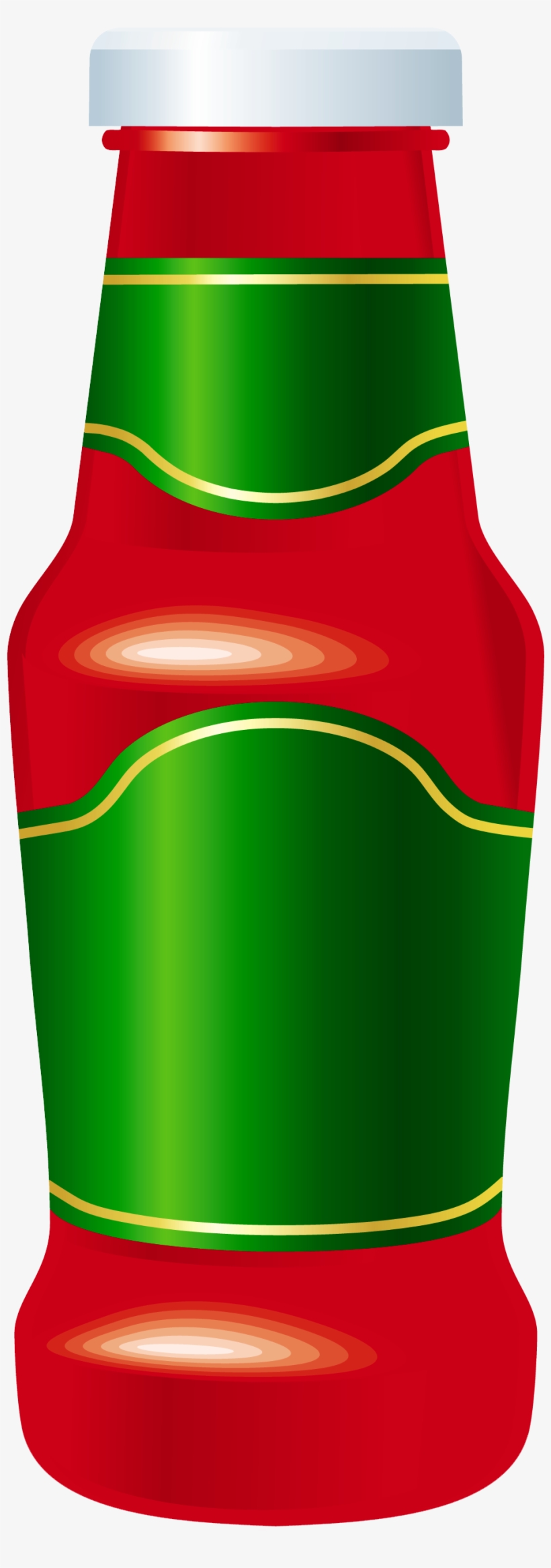 Ketchup Bottle Png Clipart Image - Ketchup Clipart Png, transparent png download