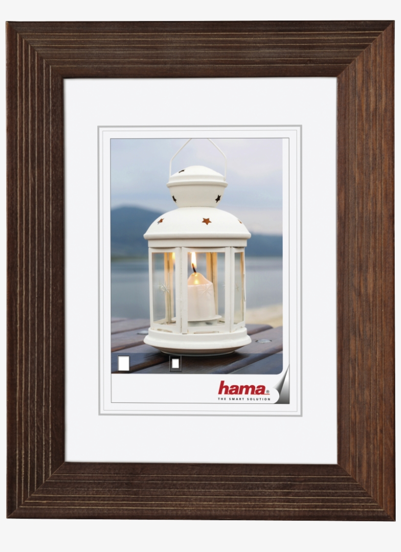 "lahti" Wooden Frame, Brown, 13 X 18 Cm - Hama Lahti White 15x20 Wooden Frame 175196, transparent png download