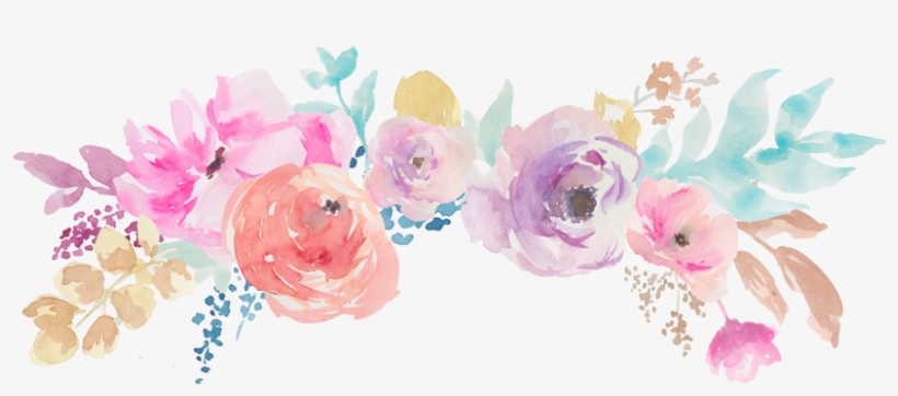 Karen Joy Creations - Unicorn Flower Border Png, transparent png download