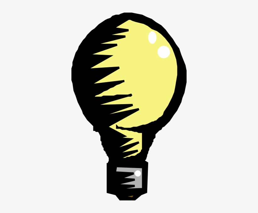 Light Bulb Clip Art Lightbulb Acoloring Wikiclipart - Light Bulb Clip Art, transparent png download