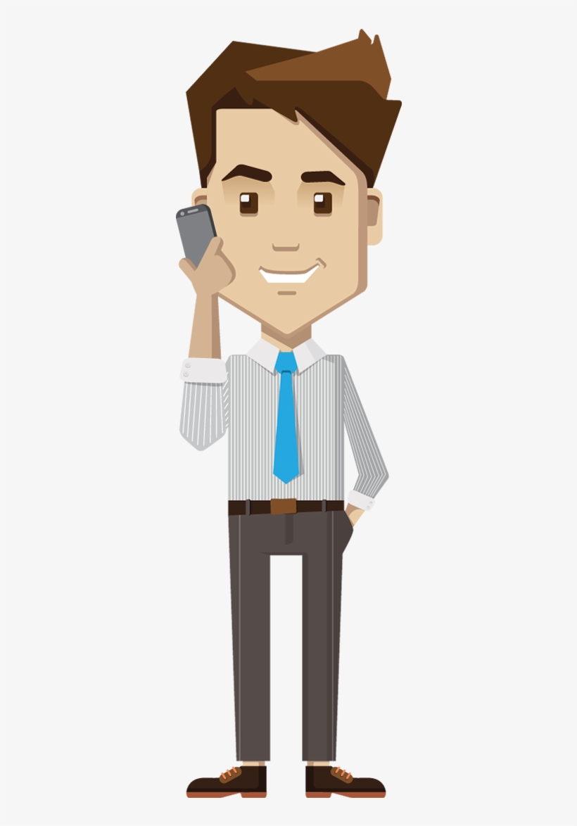 Business Portfolio Categories Designshop Page Young - Talking Mobile Phone Png, transparent png download