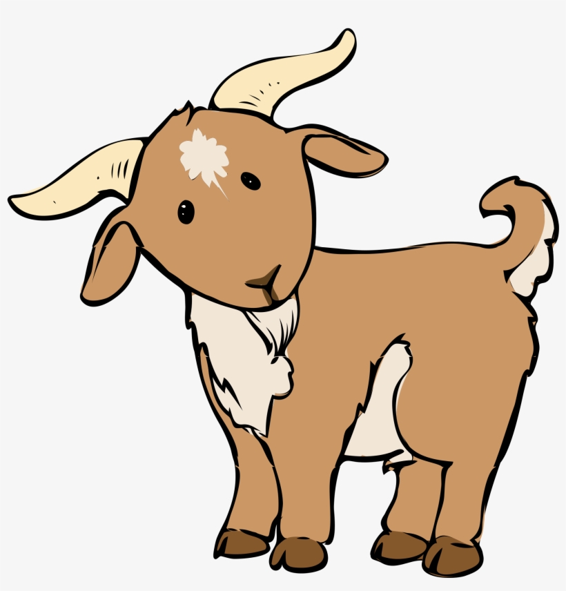 Goat Cartoon, transparent png download