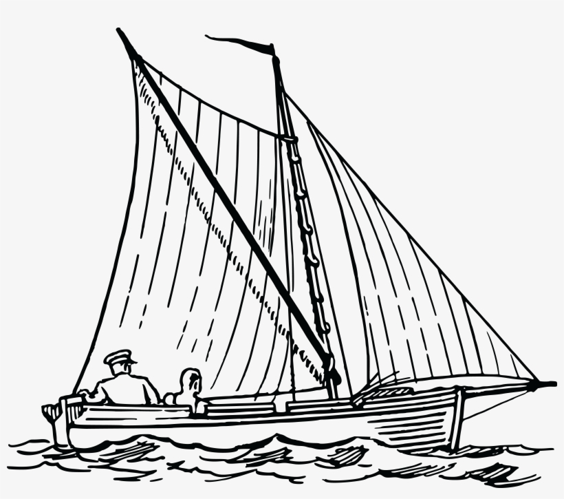 , , - Sail A Boat Drawing, transparent png download